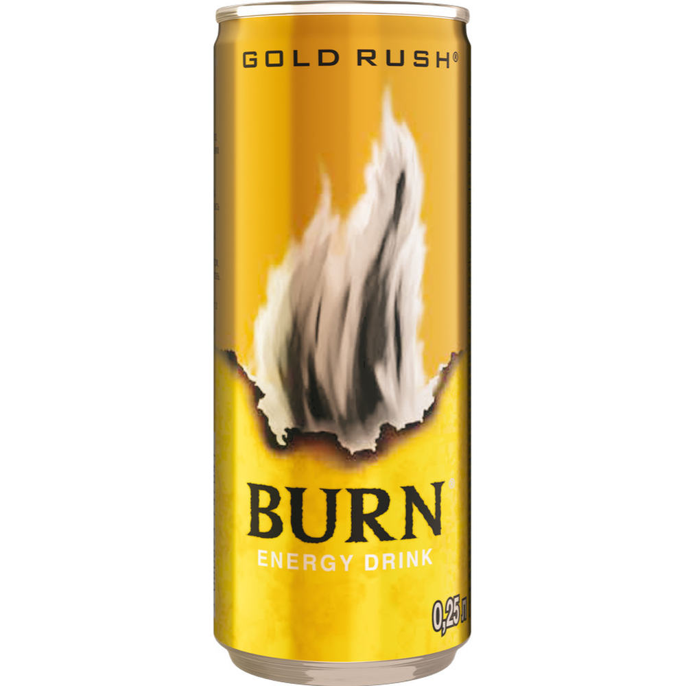 Напиток энергетический «Burn» Gold Rush, 250 мл #0