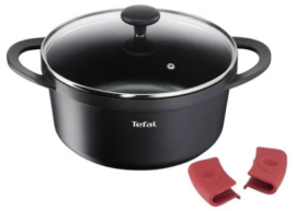 Кастрюля TEFAL 20 см со стеклянной крышкой E2184475