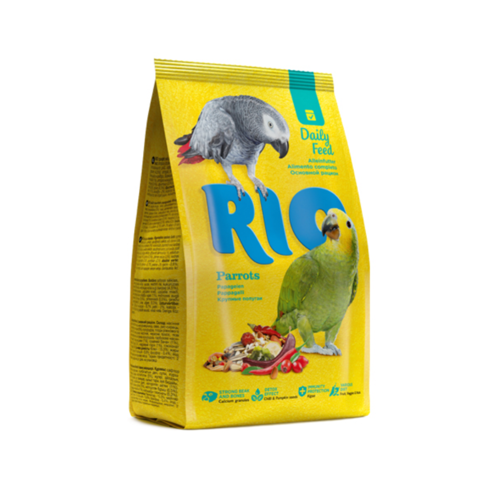 Корм для птиц «Rio» для крупных попугаев, 500 г