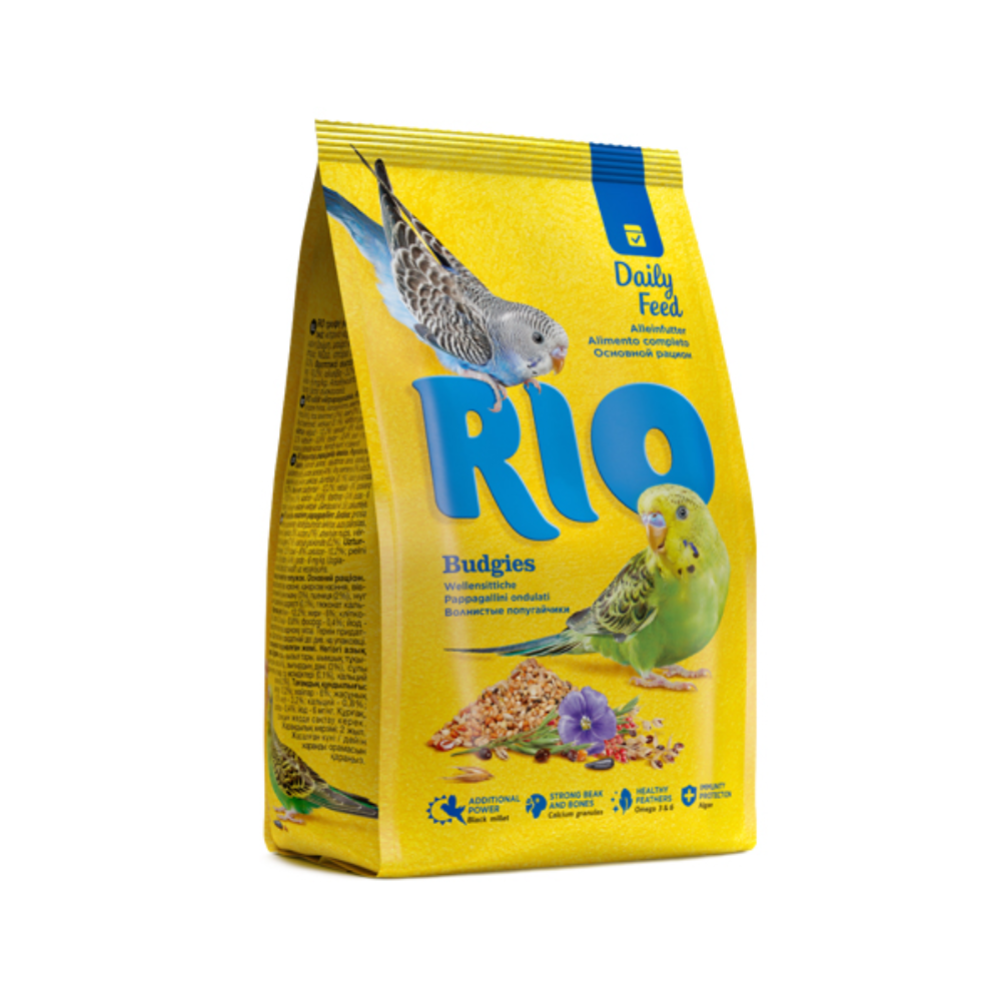 Корм для птиц «Rio» для волнистых попугайчиков, 500 г