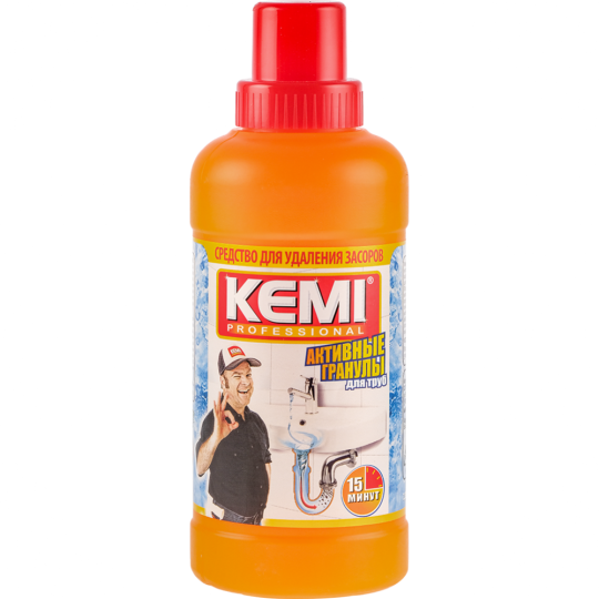 Средство «Kemi Professional» для удаления засоров ,гранулы, 500 г