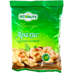 Арахис «Econuts» жа­ре­ный со­ле­ный, 150 г