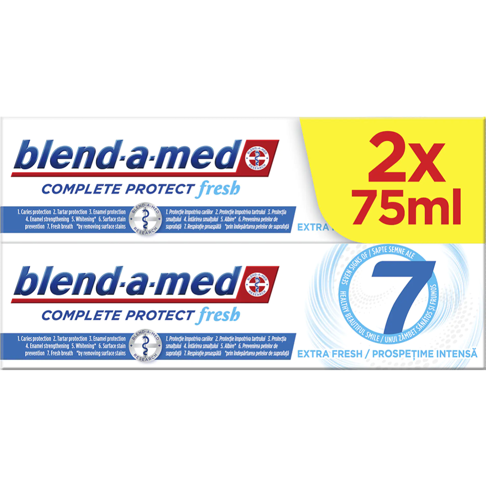 Зубная паста «Blend-a-med» Complete Protect Fresh, 2х75 мл #0
