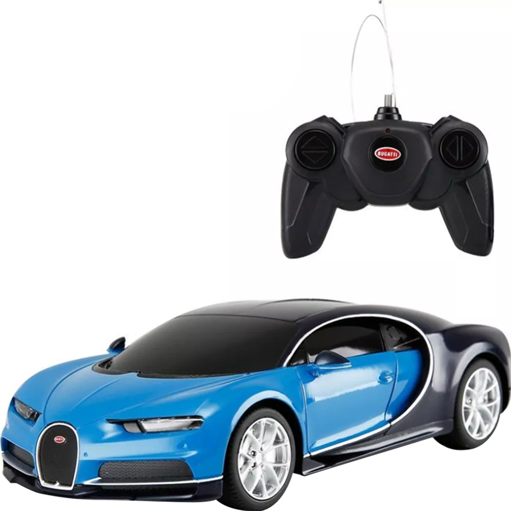 Радиоуправляемая игрушка «Rastar» Bugatti Chiron, 76100E, синий