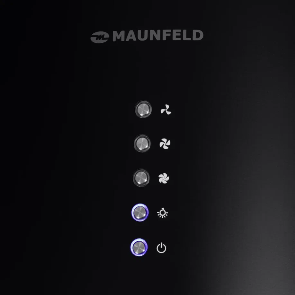 Кухонная вытяжка «Maunfeld» Lee Light Isla 35, черный