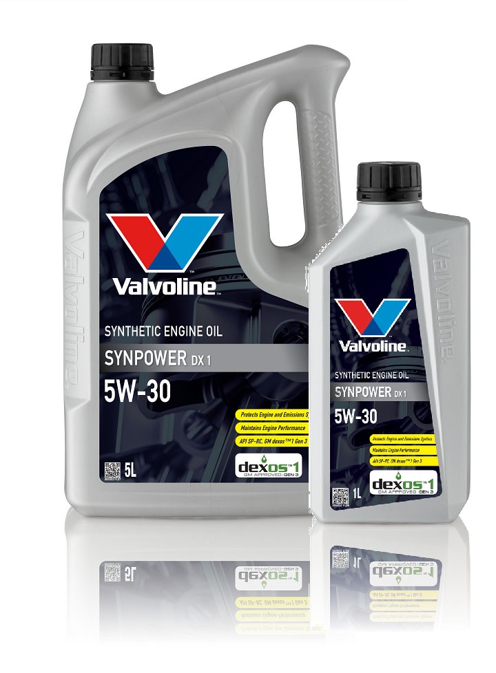 Моторное масло Valvoline Synpower DX1 5W-30 6л (комплект 1л+5л)