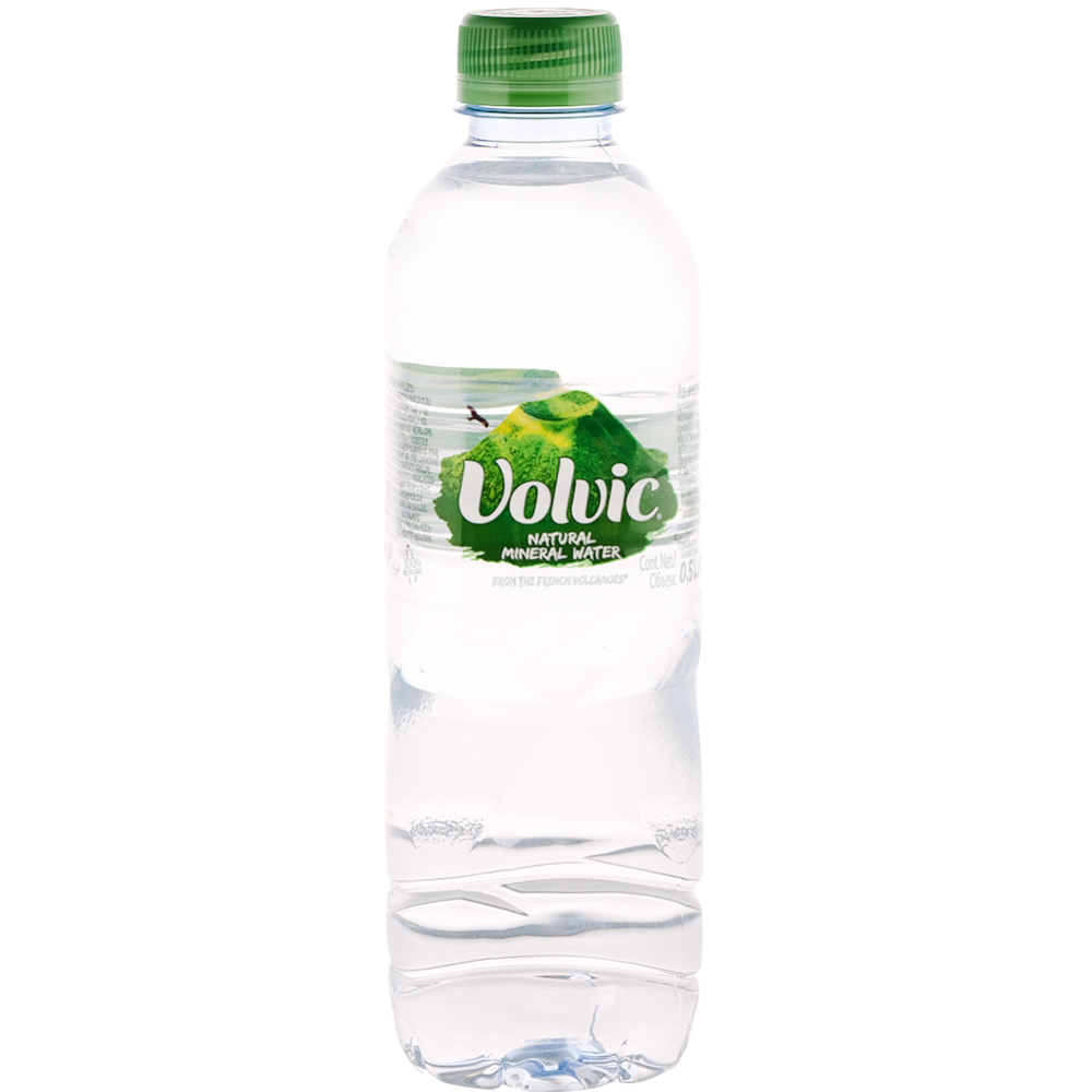 Вода минеральная «Volvic» негазированная, 0.5 л #0