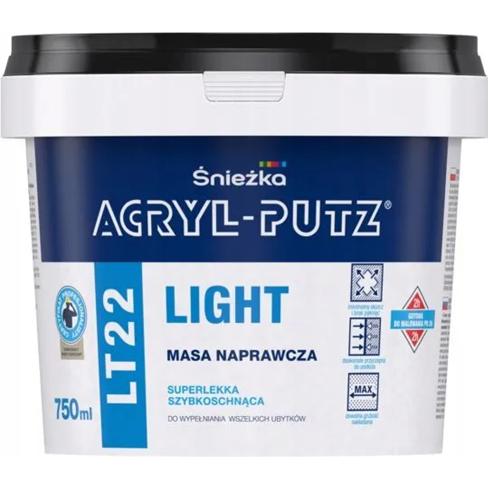 Шпатлевка «Sniezka» ACRYL-PUTZ LT22, Light, 750 мл
