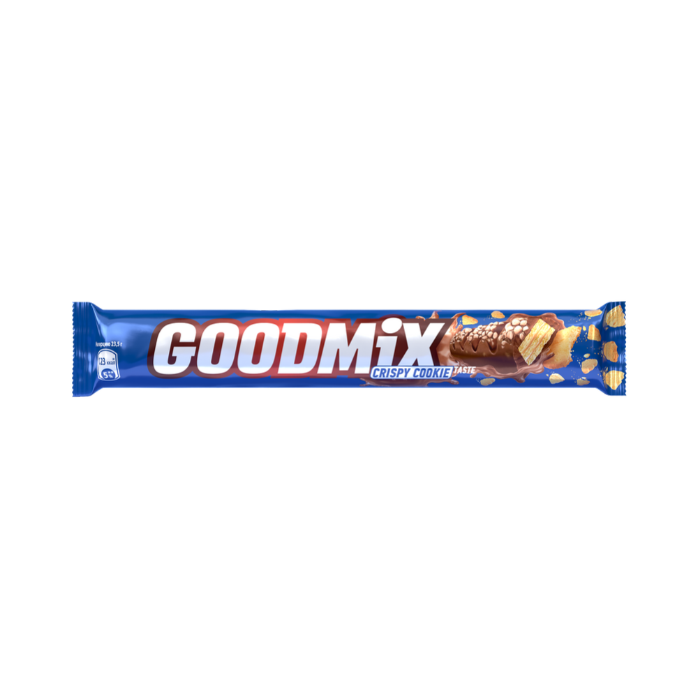 Конфета «Goodmix» со вкусом печенья, с хрустящей вафлей, 35х47 г