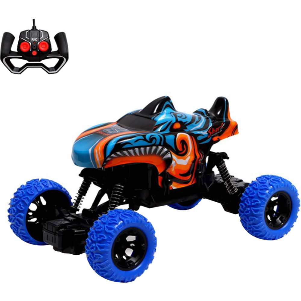 Радиоуправляемая игрушка «Автоград» Джип Monster, 7707468, синий