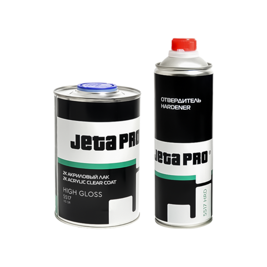 Лак + Отвердитель HS 2:1 JETA PRO HIGH GLOSS SR 5517 - 1.0 л + 0.5 л