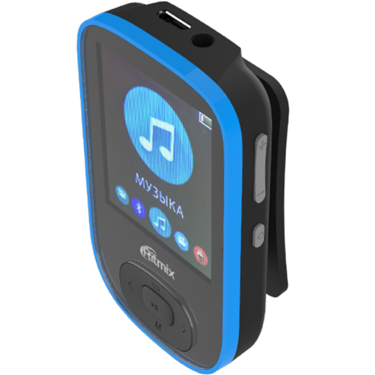 MP3-плеер «Ritmix» RF-5100BT 8Gb Black+Blue.