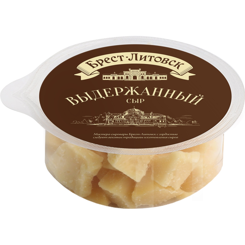 Сыр твердый «Брест-Литовск» выдержанный экстра, 45%, 150 г #0