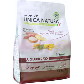 Корм для собак «Unica» Natura, 2306, для собак крупных пород, утка, рис, картофель, 12 кг