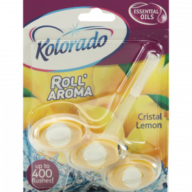 Туа­лет­ный брусок «Kolorado» Roll' Aroma Кри­сталь­ный лимон, 51 г