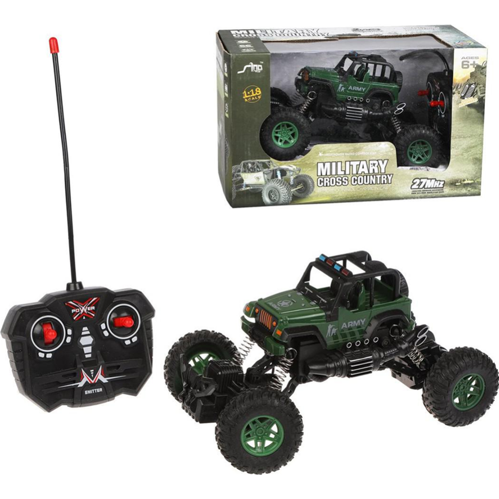 Радиоуправляемая игрушка «Наша игрушка» Военная машина, 9930-3A