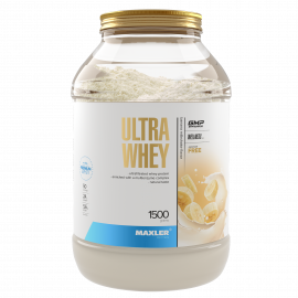 Протеин Maxler Ultra Whey 1500 g (can) - Banana Milkshake