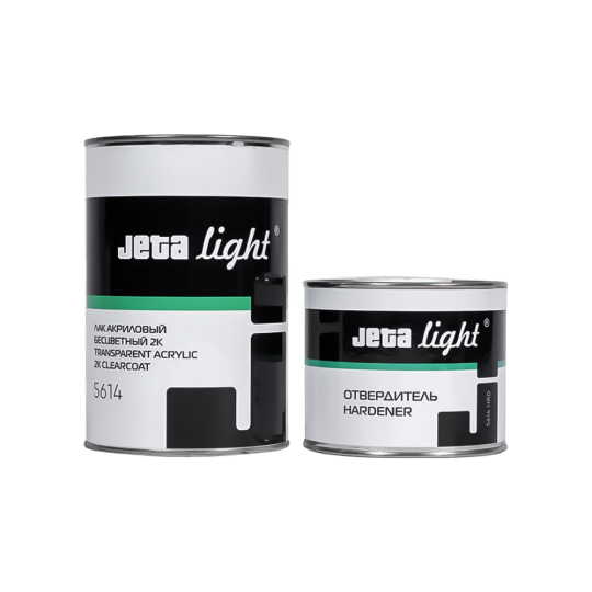 Лак + Отвердитель 2:1 JETA PRO ACRYLIC CLEARCOAT 5614 - 1.0 л + 0.5 л