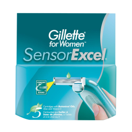 Сменные кассеты / лезвия для бритья женские Gillette Sensor Excel for Women 5 шт.