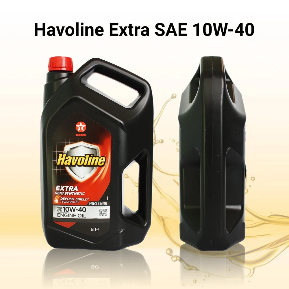 Моторное масло Texaco Havoline Extra 10W-40 5л (комплект 1л х 5шт)