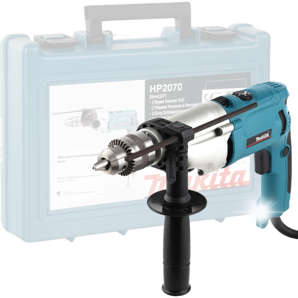 Дрель «Makita» ударная, HP2070F