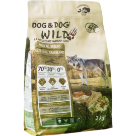 Корм для собак «Dog&Dog» Wild, 2324, свинина, ягненок, буйвол, 12 кг