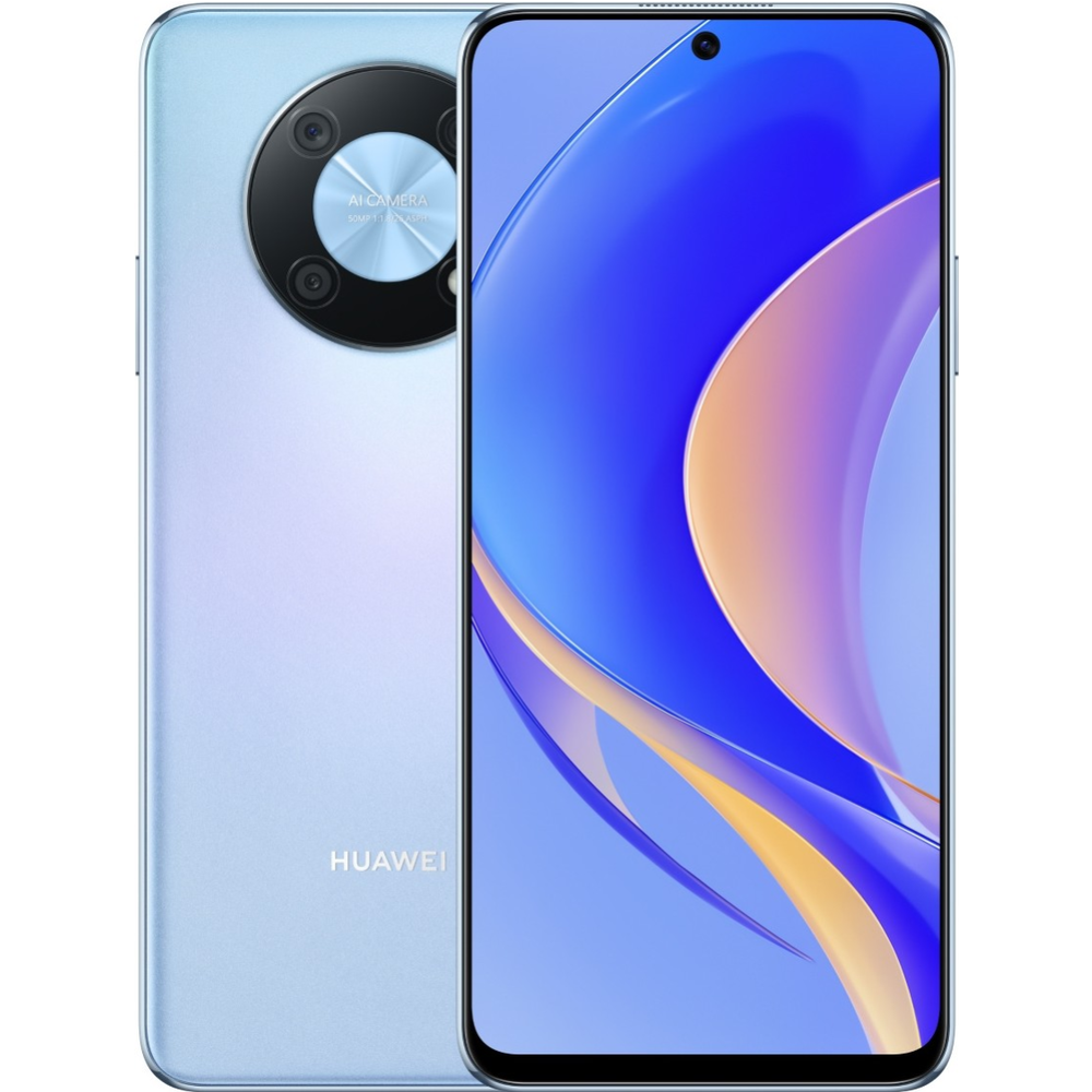 Смартфон «Huawei» CTR-LX1, nova Y90 4GB+128GB, Crystal Blue, #0