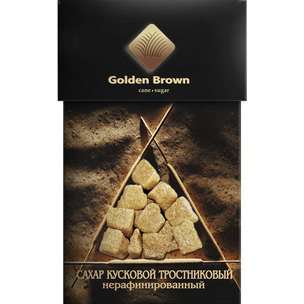 Сахар тростниковый «Golden Brawn» кусковой, 500 г купить в Минске: недорого  в интернет-магазине Едоставка