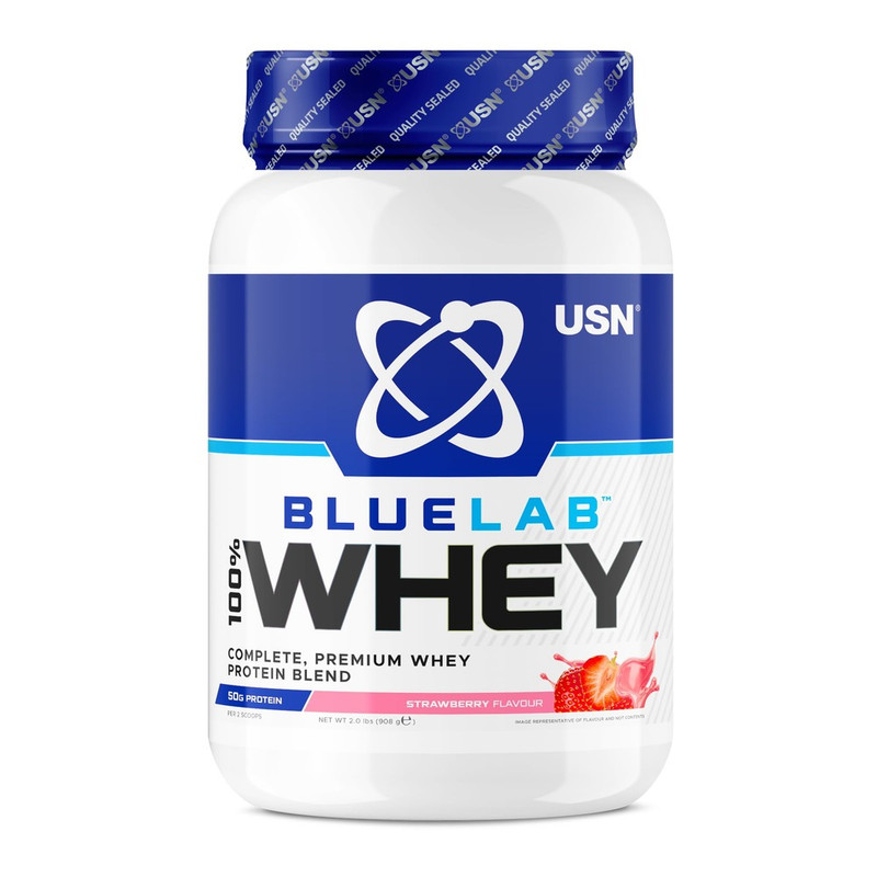 Протеин от USN BlueLAB WHEY Premium Protein (900 гр) Клубника