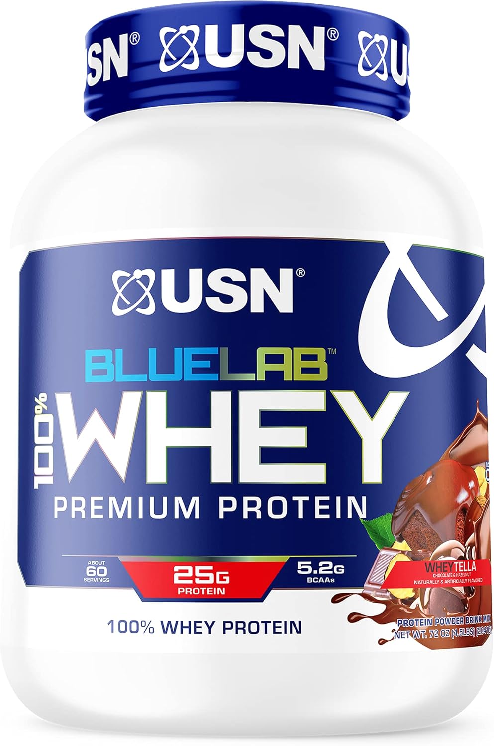 Протеин от USN BlueLAB WHEY Premium Protein (900 гр) шоколадно-ореховая паста