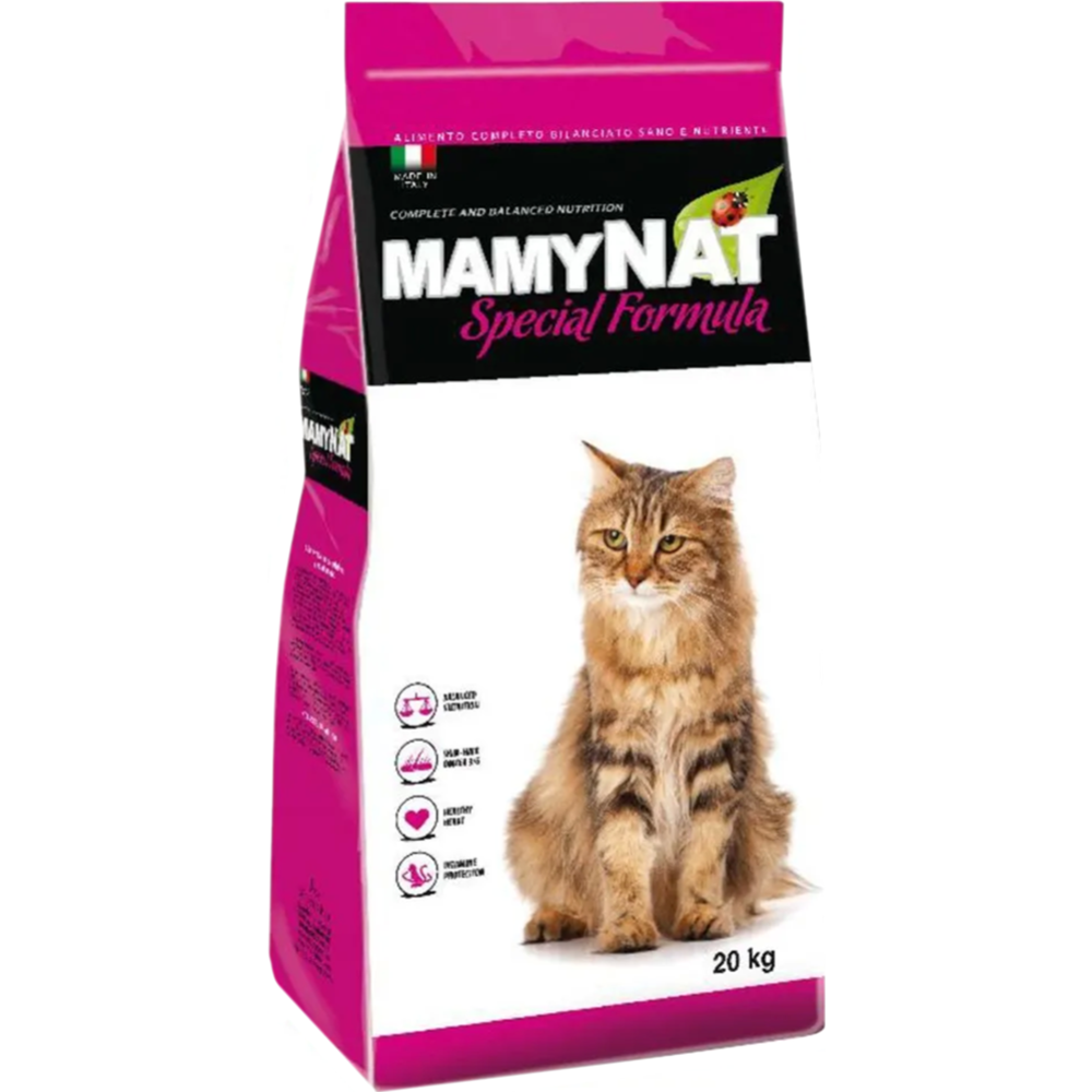 Картинка товара Корм для кошек «MamyNat» Beef, 20 кг