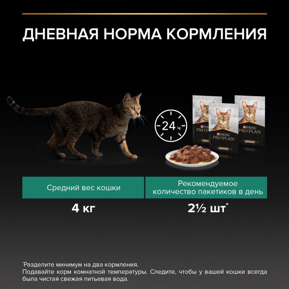 УП.Корм для кошек «Pro Plan» для стерилизованных кошек, утка, 26х85 г