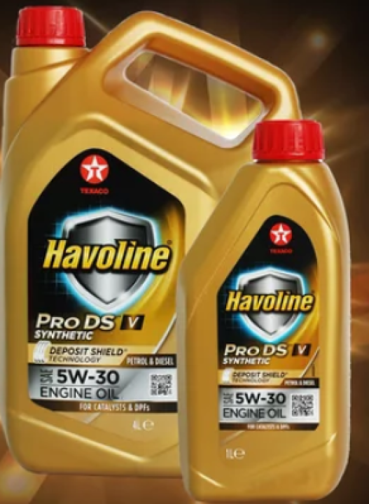 Моторное масло Texaco Havoline ProDS V 5W-30 5л (комплект 4л+1л)