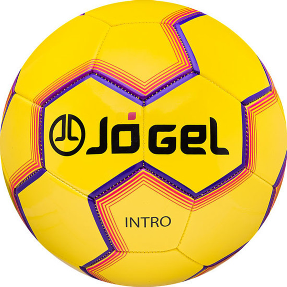 Футбольный мяч «Jogel» JS-100 Intro, размер 5, желтый