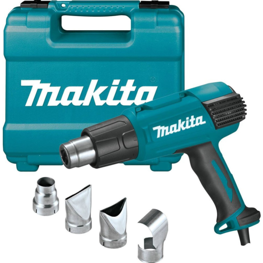 Термовоздуходувка «Makita» HG6530VK + 4 сопла