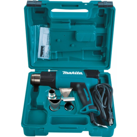 Термовоздуходувка «Makita» HG6530VK + 4 сопла