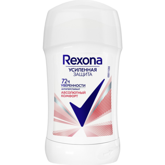 Антиперспирант «Rexona» Абсолютный комфорт, 68841205, 40 мл