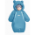 Комбинезон детский «Amarobaby» Snowy Travel, AB-OD21-6105-SG-62, серо-голубой, размер 62