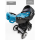 Комбинезон детский «Amarobaby» Snowy Travel, AB-OD21-6105-SG-62, серо-голубой, размер 62