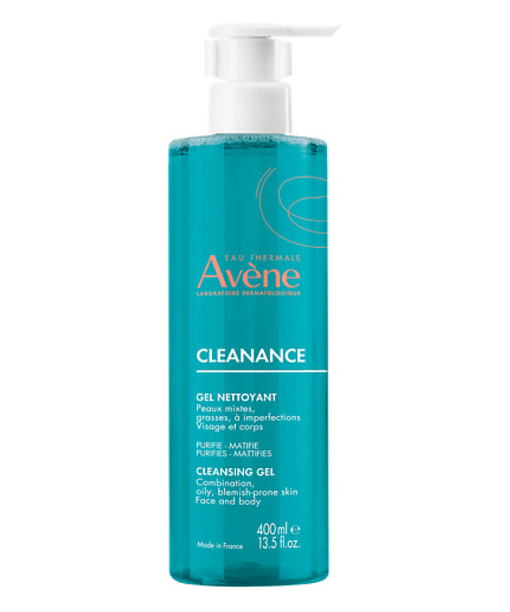 AVENE CLEANANCE Очищающий матирующий гель 400 мл