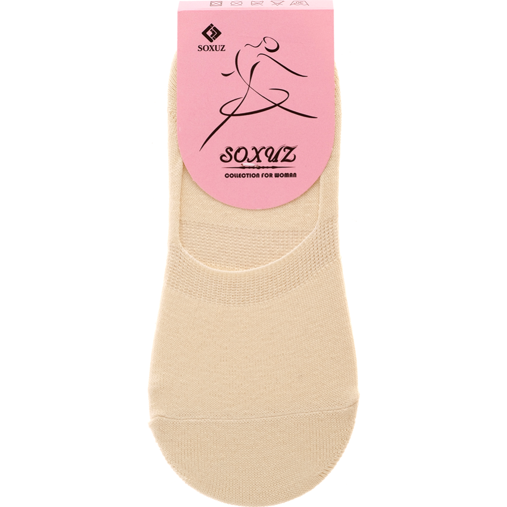 Носки женские «Soxuz» 404-Short-ut, желтый, размер 36-40