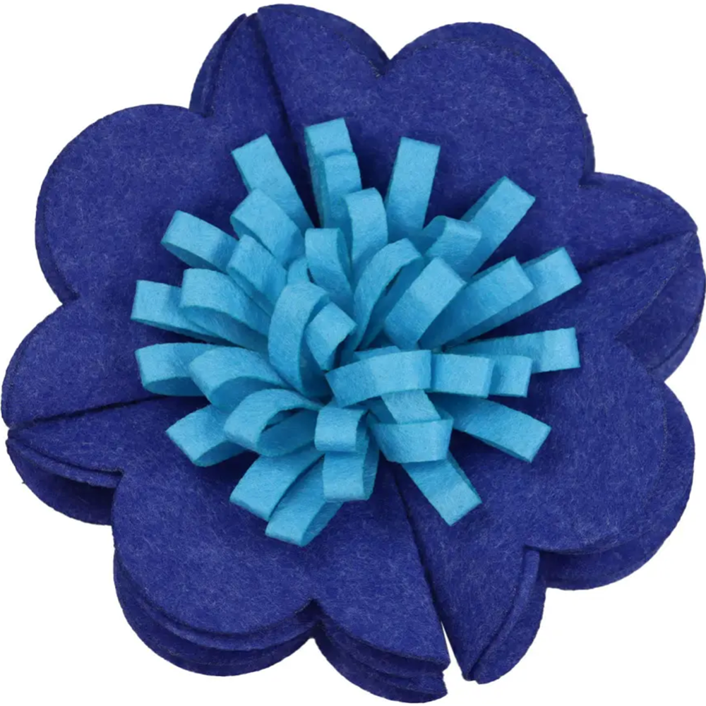 Игрушка для собак «Mr. Kranch» Цветок, синий, 20 см