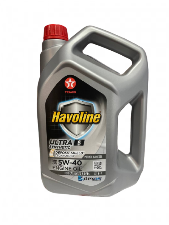 Моторное масло Texaco Havoline Ultra S 5W-40 4л