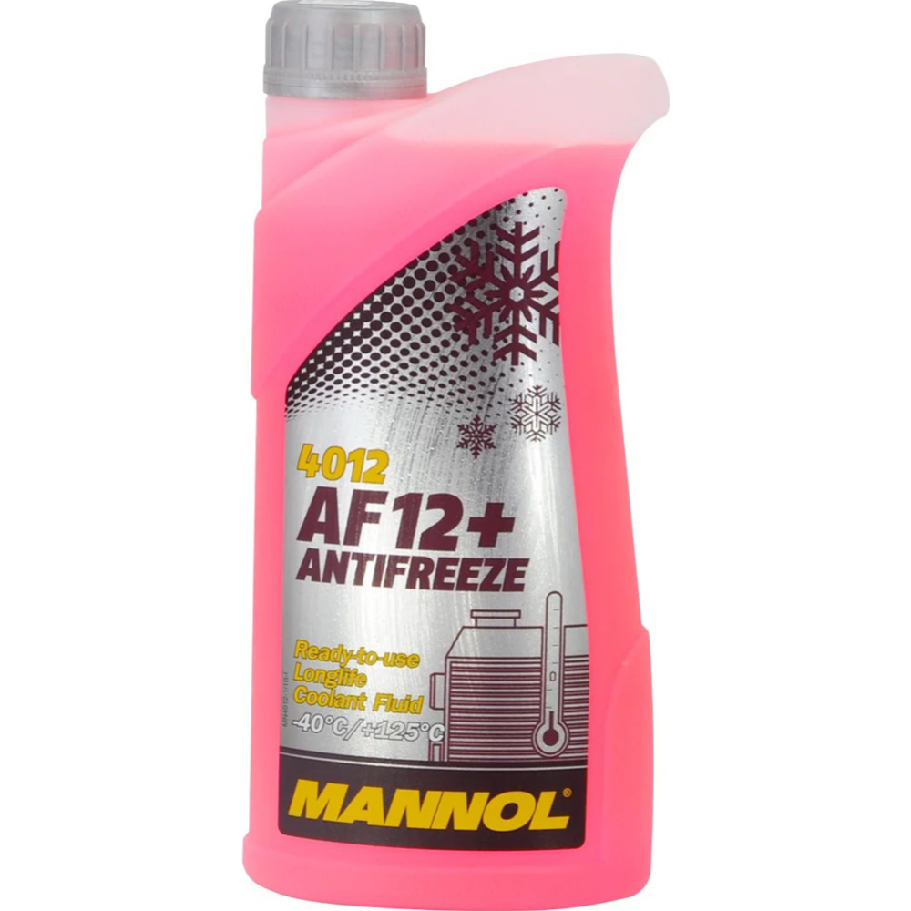 Антифриз «Mannol» AF 12+, красный, 1 л
