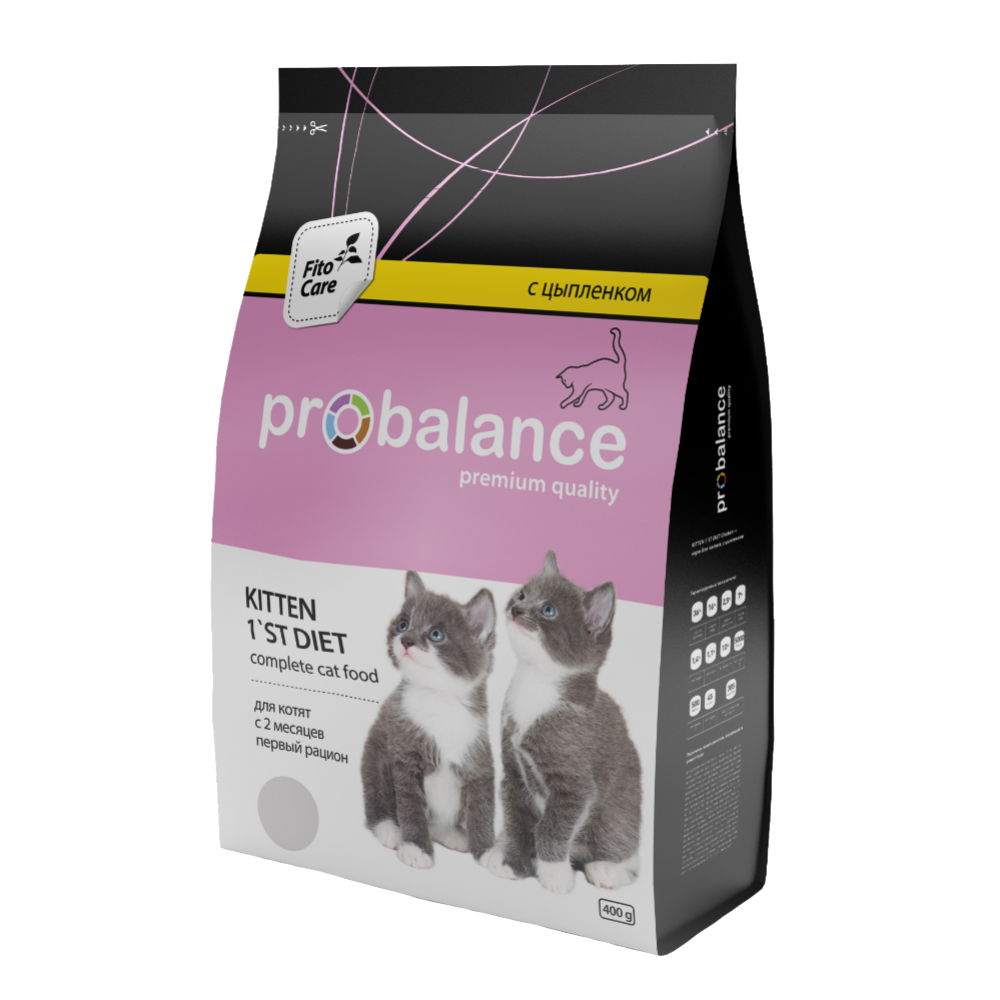 Корм для котят «ProBalance» 1'st Diet c цыпленком, 400 г