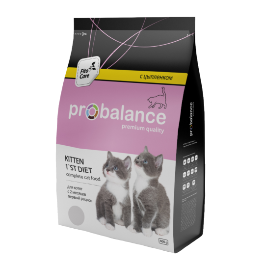 Корм для котят «ProBalance» 1'st Diet c цыпленком, 400 г