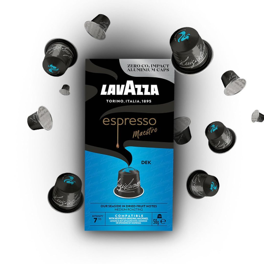 Кофе в капсулах Lavazza Espresso Maestro Dek, 50х5.8 г, Италия