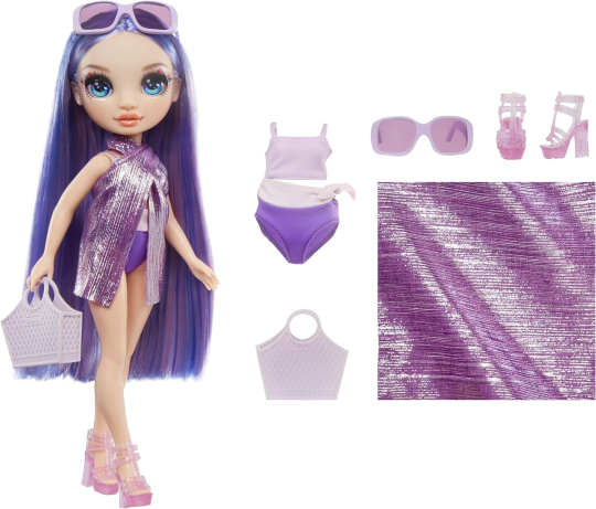 Кукла Rainbow High серия Swim & Style-Violet