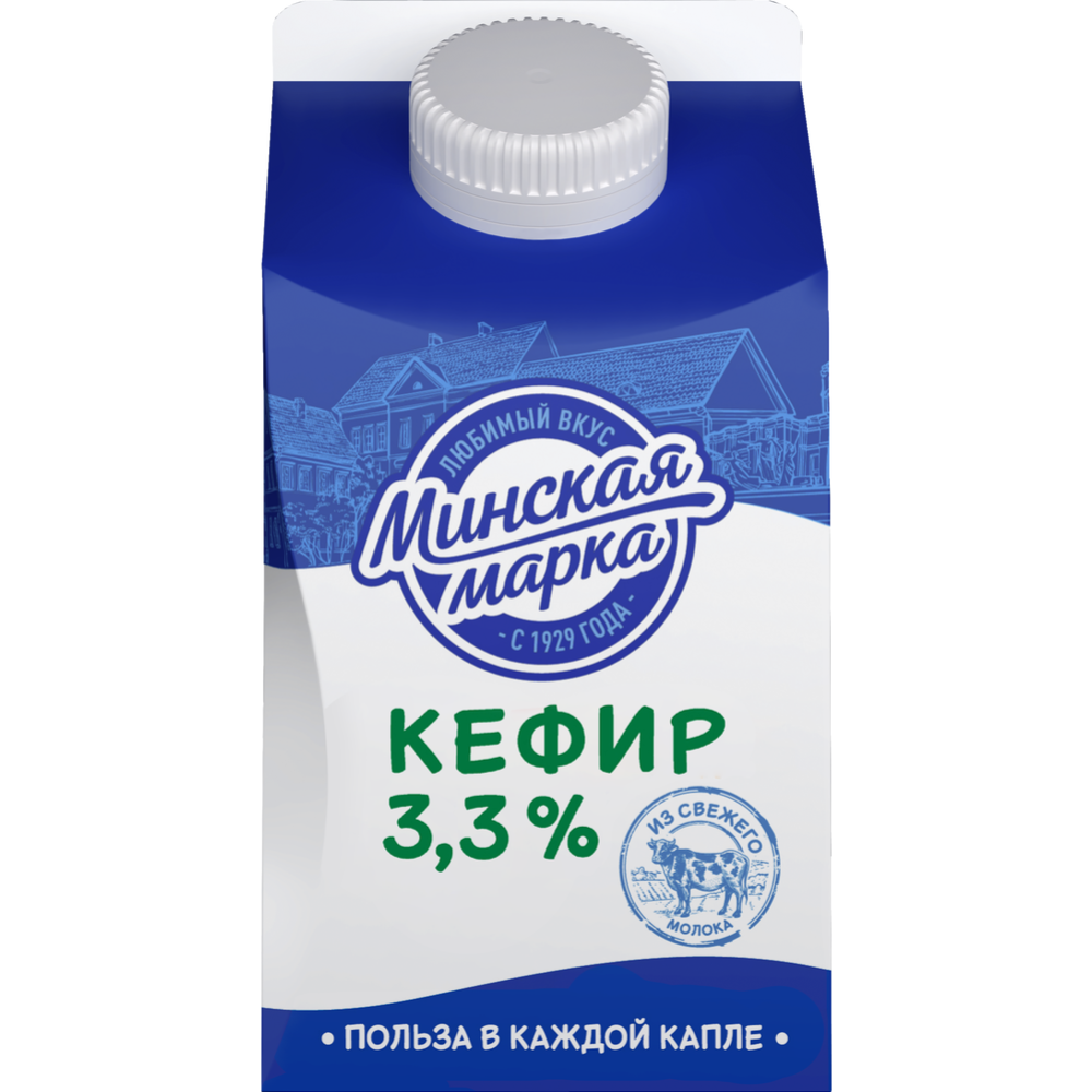 Кефир «Минская марка» 3.3%, 500 г #0