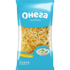 Луковые колечки «Онега» со вкусом сметаны и лука, 110 г